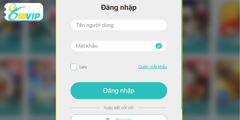 Toàn bộ quá trình đăng nhập đơn giản dành cho hội viên